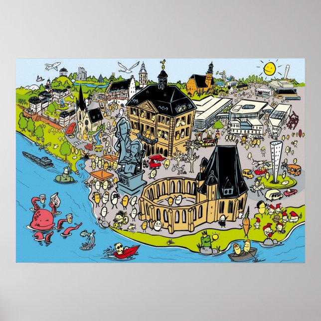 Poster Hanau objet caché de Rautie (Devant)