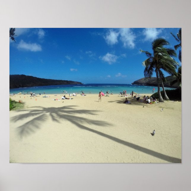 Poster Hanauma Bay Hawaii (Devant)