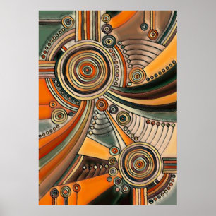 Poster Hand Drawn By EDDArt - Thoughts 1