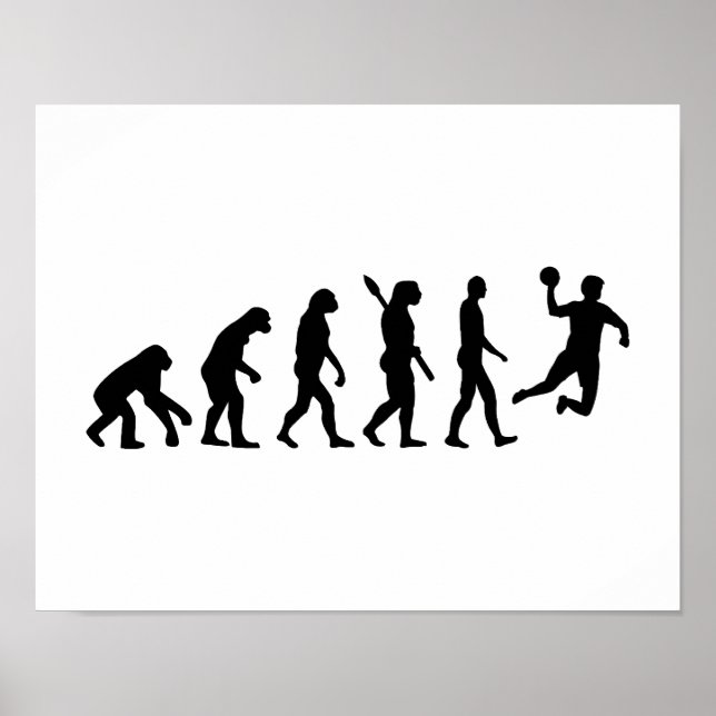 Poster Handball Évolution (Devant)