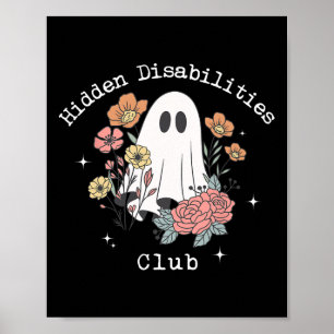 Poster Handicap caché Invisible Autisme Awar