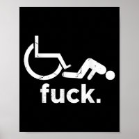 Handicap Humour en fauteuil roulant Mème amusant -