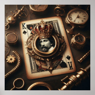 Poster Handsom King of Spades, New Love Boy Friend