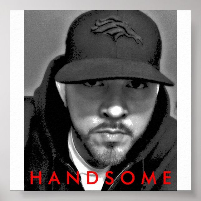 POSTER HANDSOME (Devant)