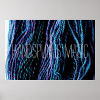 Handspun est Magique Fil Tricot tournoyant