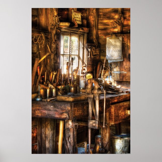 Poster Handyman - Pupitre Messy (Devant)