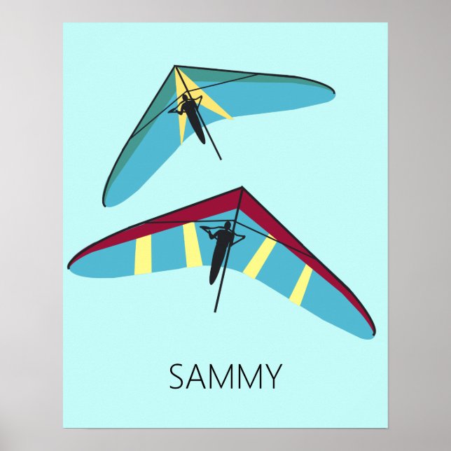 Poster Hang Gliding (Devant)