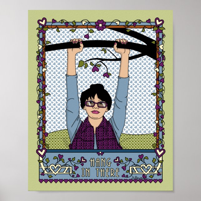 Poster Hang In There_A_8x10 (Devant)