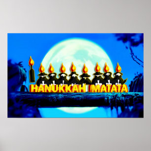 Poster Hanoukka Matata