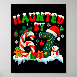 Poster Hanté par 6 7 Drôle 67 Six Sept Memes de Noël