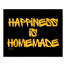 HAPPINESS IS HOMEMADE inspiration citation