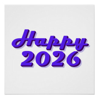 Poster Happy 2026
