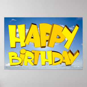 Poster Happy birthday