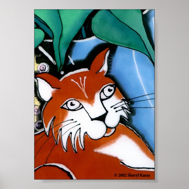 Poster Happy Cat (Devant)