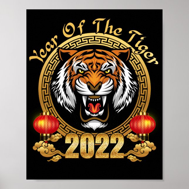 Poster Happy Chinese New Year 2022 (Devant)