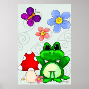 Poster Happy Frog