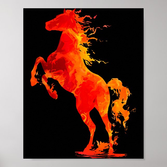 Poster Happy New Year 2026 Chinese New Year Horse Zodiac  (Devant)