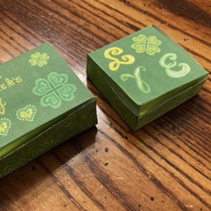 Poster Happy St. Patrick's Day Candy Box Motifs Imprimer