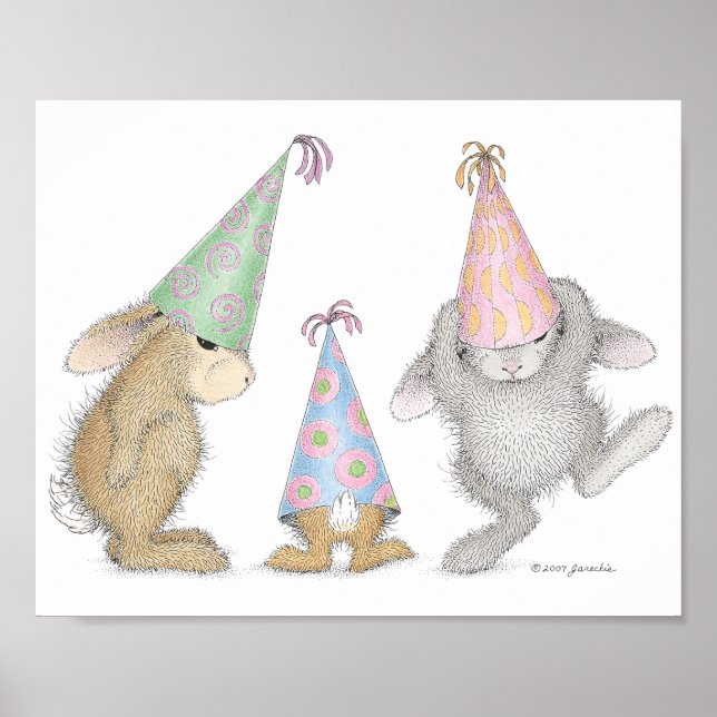 Poster HappyHoppers® Wall Art (Devant)