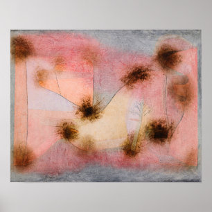 Poster Hardy Plantes (1934) par Paul Klee
