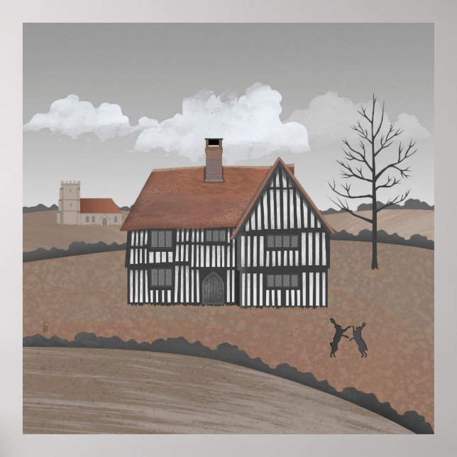 Poster Hare House (Devant)