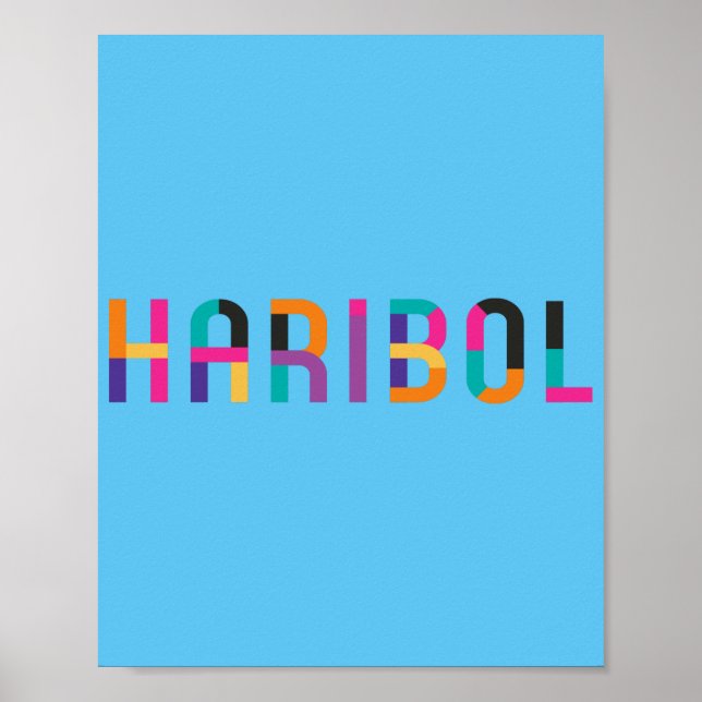 Poster Haribol Nitai Gaur (Devant)