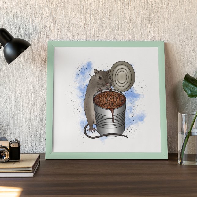 Poster Haricots de rat et de pain (Créateur téléchargé)