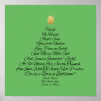 Hark the Herald Angels chanter l'arbre de Noël