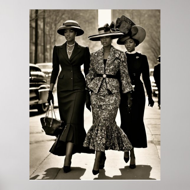 Poster Harlem Renaissance Sophisticated Ladies  (Devant)