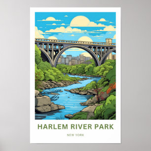 Poster Harlem River Park New York