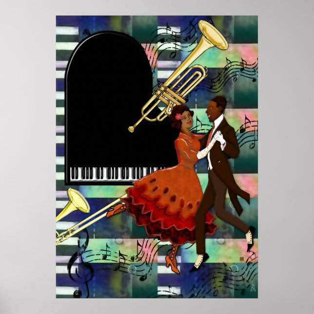 Poster Harlem Swings (Devant)