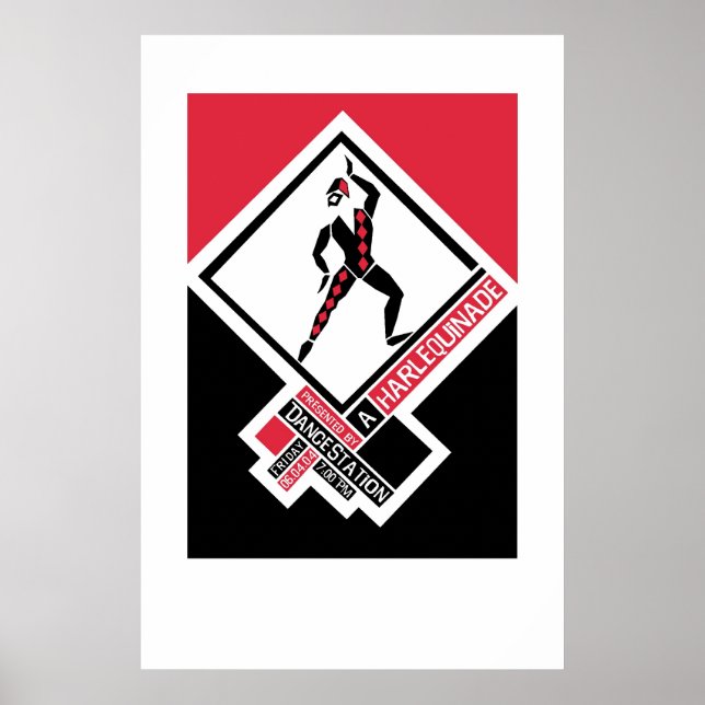 Poster Harlequinade (Devant)