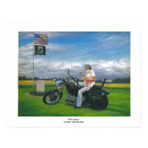 Poster - Harley et le thème du US Marine Corps