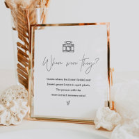 HARLOW Où Étaient-Ils Fête des mariées Jeu Signal