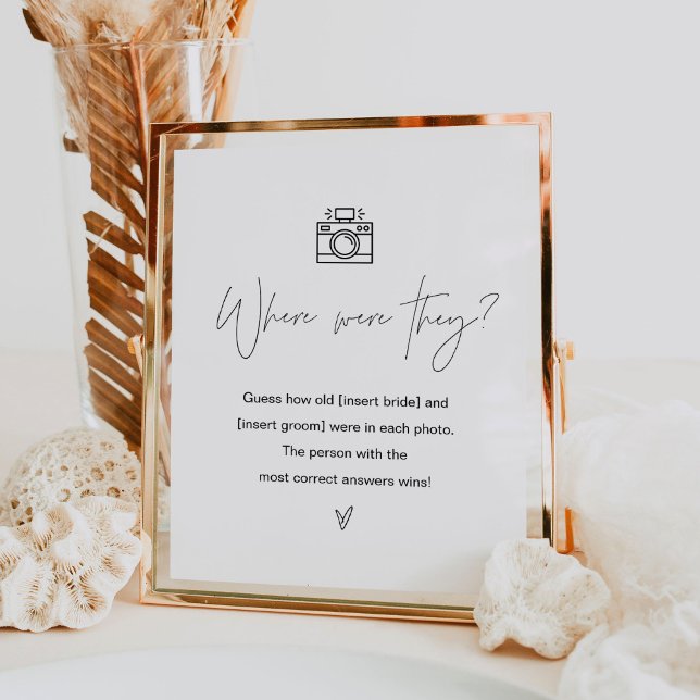 Poster HARLOW Où Étaient-Ils Fête des mariées Jeu Signal (Créateur téléchargé)