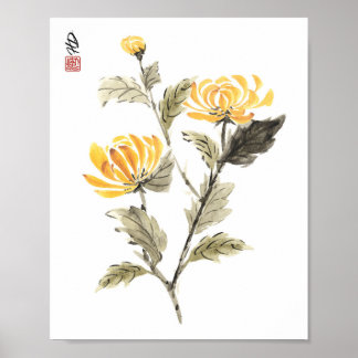Poster Harmonie d'automne