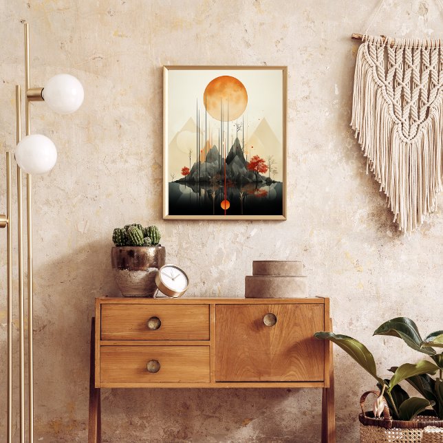 Poster Harmonie de la nature : Scènes sereines (Créateur téléchargé)