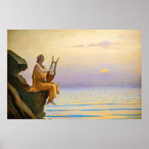 Poster Harmonie de la soirée maritime par Alphonse Osbert