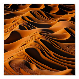 Poster Harmonie du désert