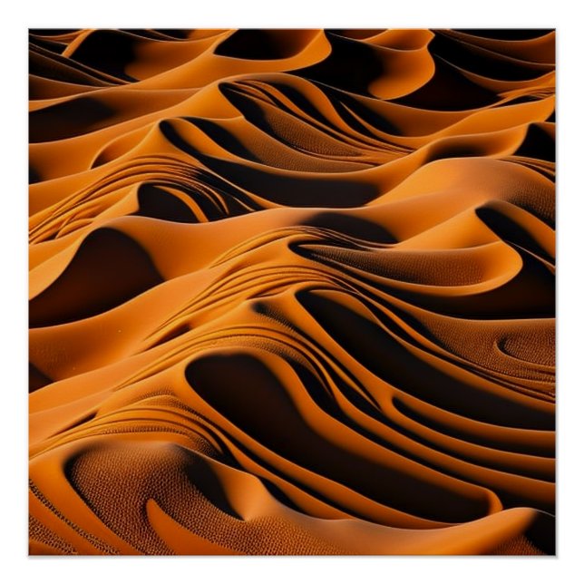 Poster Harmonie du désert (Devant)