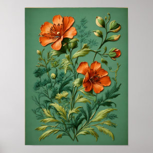 Poster Harmonie Symphonique Florale