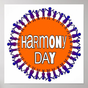 Poster Harmony day, Australie