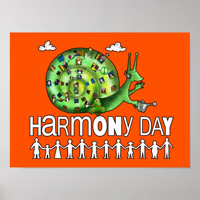 Poster Harmony Day Australie (Devant)