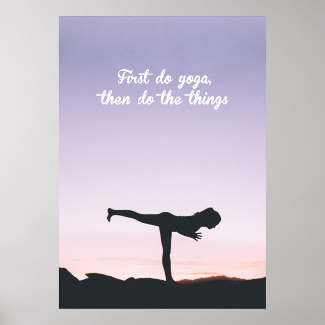 Poster Harmony Through Movement (Devant)