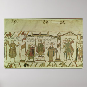 Poster Harold est offert la couronne et la