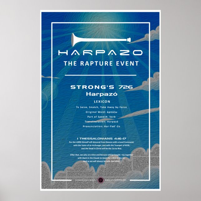 Poster Harpazo Rapture, événement (Devant)