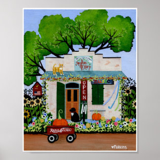 Poster Harpe d'Eolienne