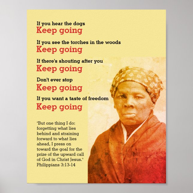 Poster HARRIET TUBMAN Citer (Devant)