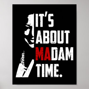 Poster Harris 2024 C'est à propos de Madame le Président