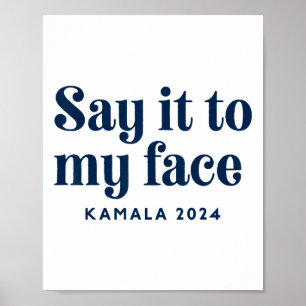Poster Harris 2024 Kamala Harris pour l'élection présiden